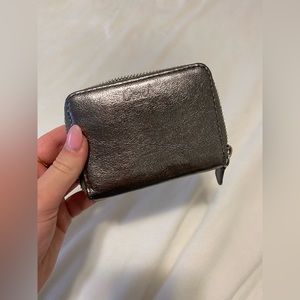 Gunmetal Gray Coach Wallet